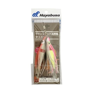 ライトショット天秤用タコスッテ(タイプ1 レッド&ピンクホワイト)